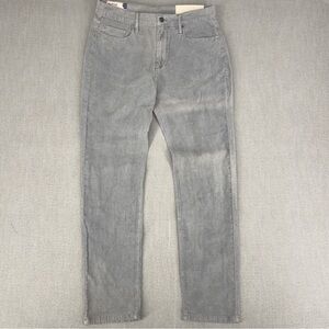 Marine Layer Pants Mens 36x32 Gray Cambridge Cord Corduroy Straight Preppy NWT